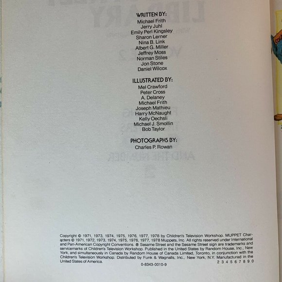 The Sesame Street Library Vol. 2 Jim Henson’s Muppets Letters C & D Number 2 - Picture 4 of 6